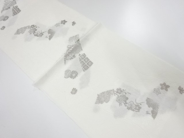 JAPANESE KIMONO / UNUSED OBIAGE